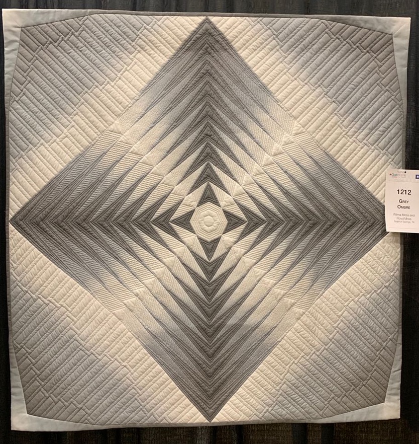 "Grey Ombre" by Wilma Moss and Floyd Moss